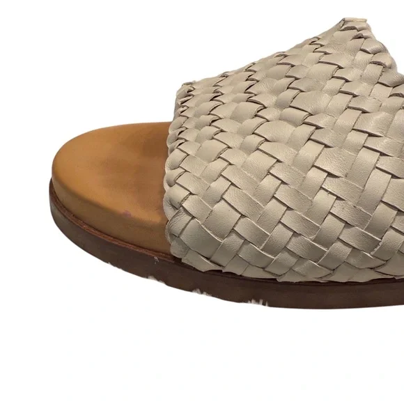 Madewell Louisa slide sandal in woven leather in Sz 9. EUC - Picture 5 of 10
